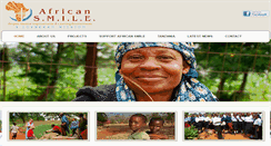 Desktop Screenshot of africansmile.org